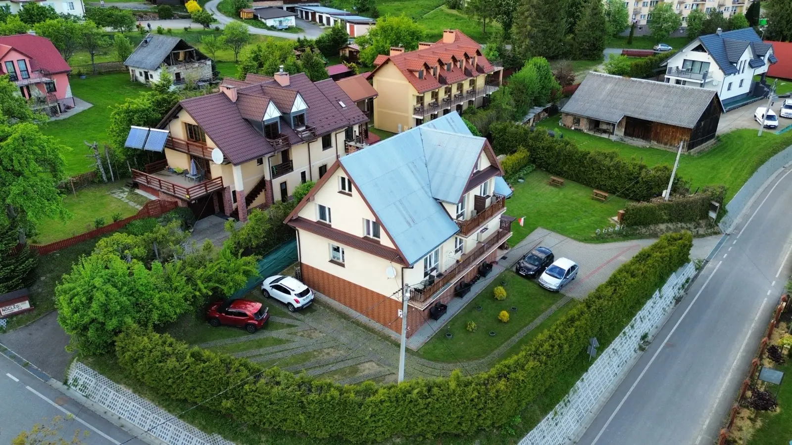 Gościniec Solanka z drona